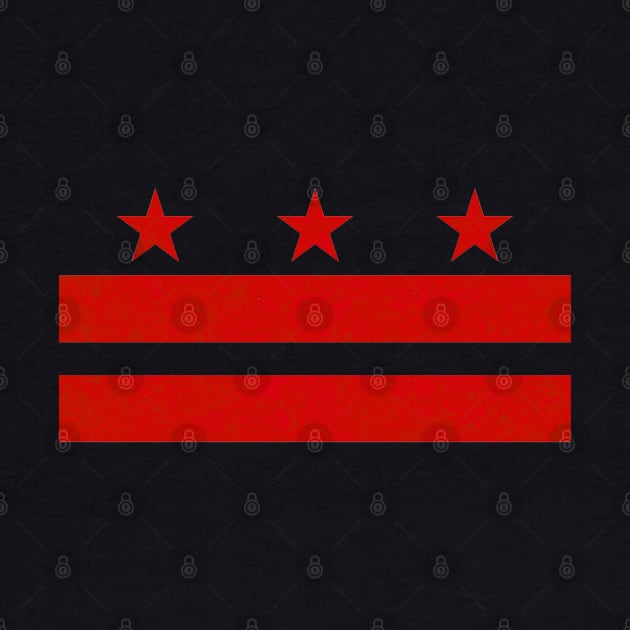 Washington DC Flag by tantodesign